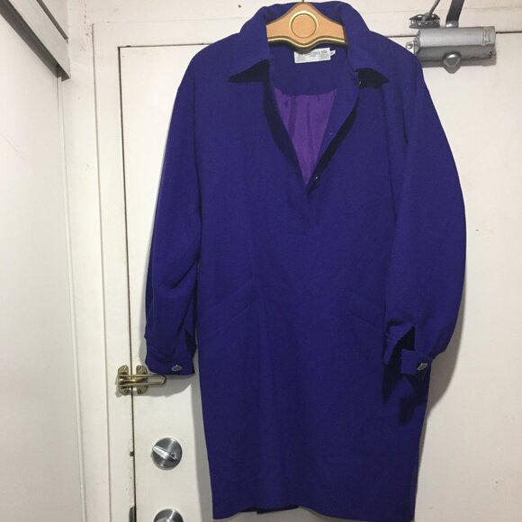 HARTNELL LONDON WOOL LONG SLEEVE DRESSES SIZE 16 - Picture 3 of 10